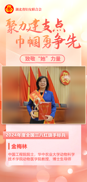 聚力建支点 巾帼勇争先丨致敬“她”力量（1）金梅林：撑起动物疫病防控领域的巾帼脊梁
